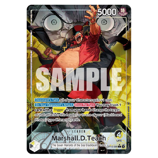 Marshall.D.Teach (Alt Art) - OP16-080 - L - 1st Edition