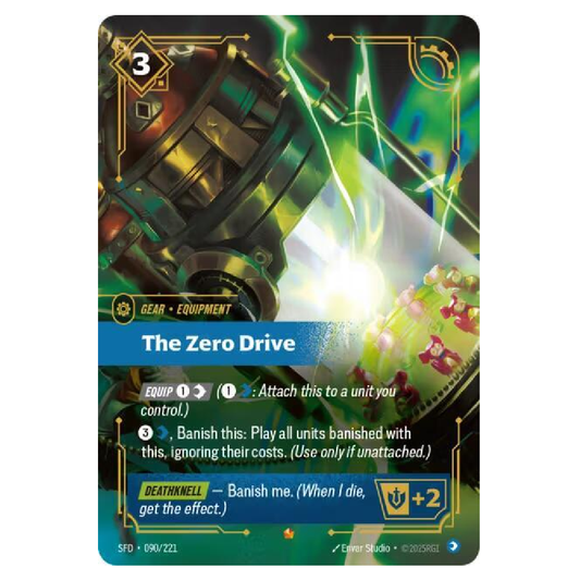 The Zero Drive - SFD 090/221 - Epic - 1st Edition