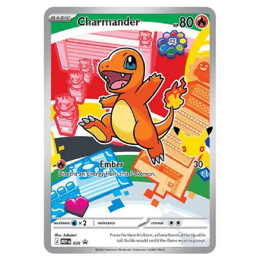 Charmander - MEP 038 - Promo - 1st Edition