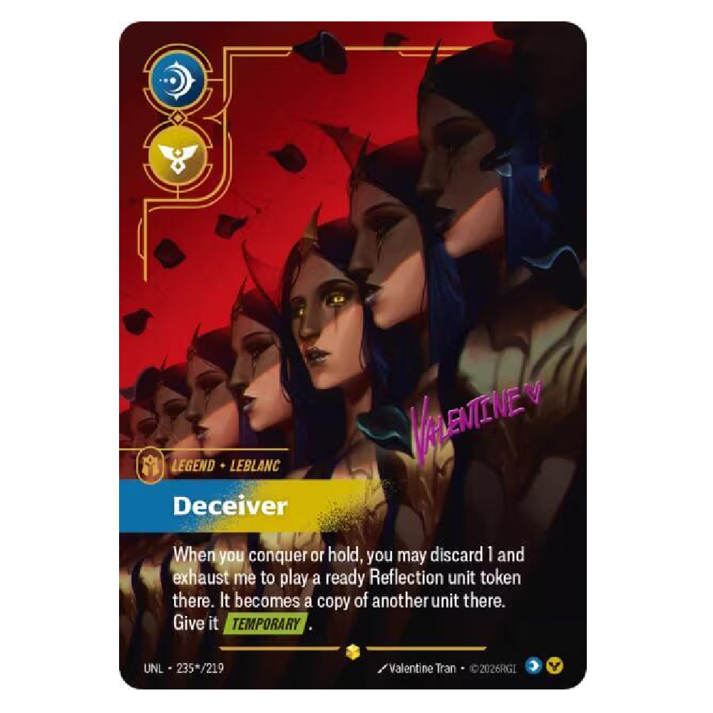Deceiver (Signature) - UNL 235/219 - Showcase - 1st Edition