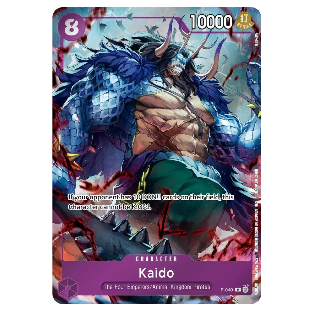 Kaido (Event Pack Vol.9) - P-040 - Promo - 1st Edition