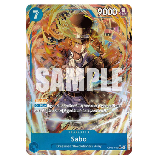 Sabo (Alt Art) - OP15-046 - SR - 1st Edition
