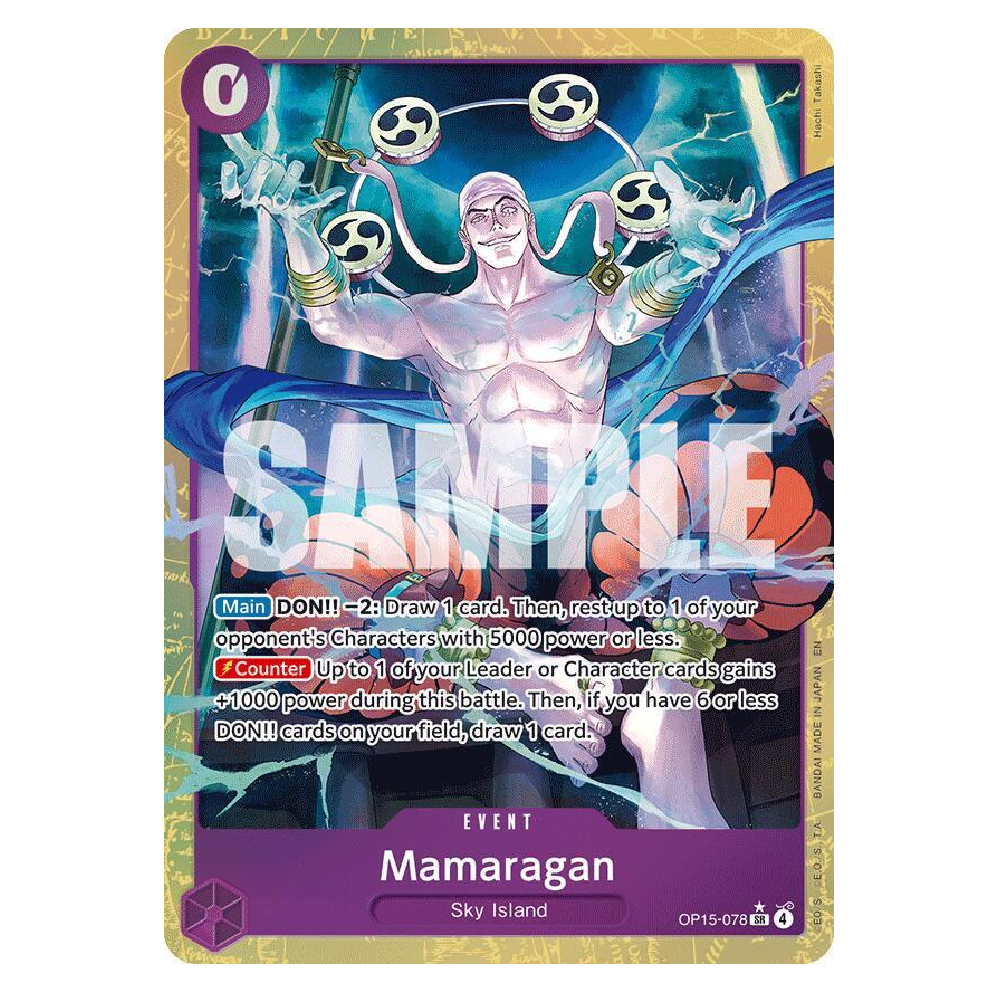 Mamaragan (Alt Art) - OP15-078 - SR - 1st Edition