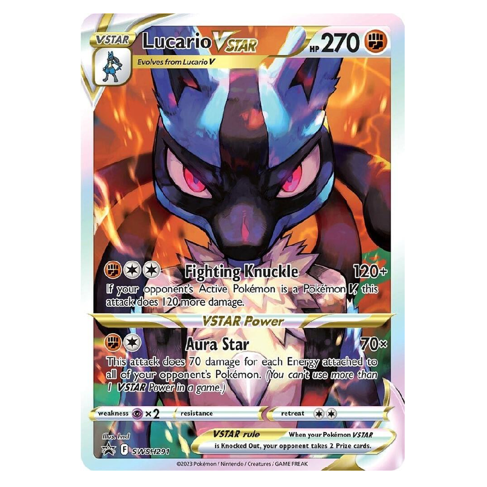 Lucario Vstar - SWSH291 - Promo - 1st Edition