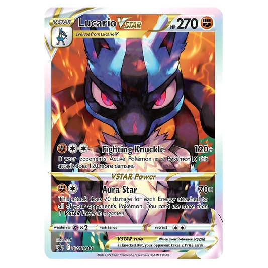Lucario Vstar - SWSH291 - Promo - 1st Edition