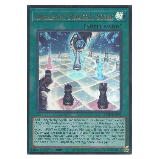 Angelechy Strategy Score - BETB-EN092 - Ultra Rare - 1st Edition
