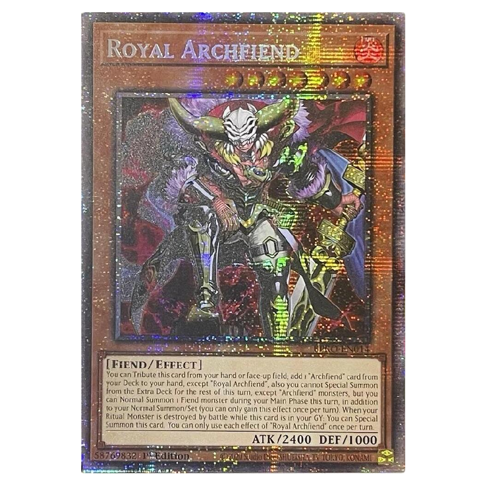 Royal Archfiend - BPRO-EN014 - Starlight Rare - 1st Edition