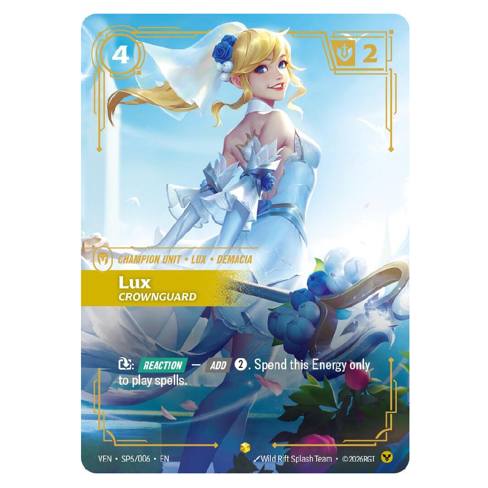 Lux Crownguard (SP) - VEN SP6/006 - Showcase - 1st Edition
