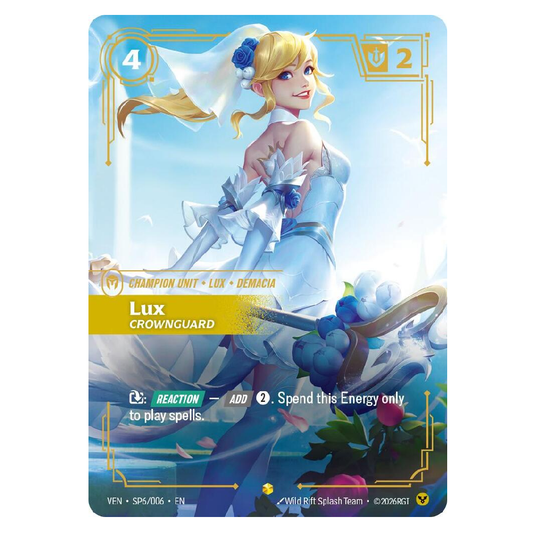 Lux Crownguard (SP) - VEN SP6/006 - Showcase - 1st Edition