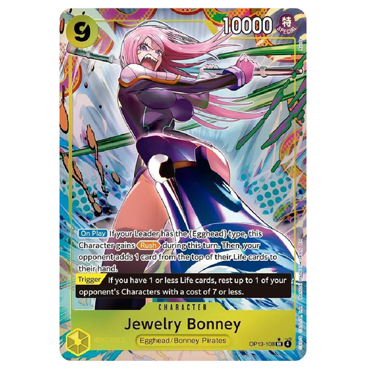 Jewelry Bonney (Alt Art) - OP13-108 - SR - 1st Edition