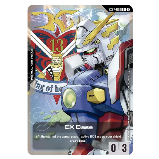 EX Base (EXBP-026) (GD05 Freedom Ascension  Deck Build Box) - EXBP-026 - P - 1st Edition