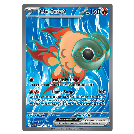 Chi-Yu ex - PAL 234/193 - Ultra Rare - 1st Edition