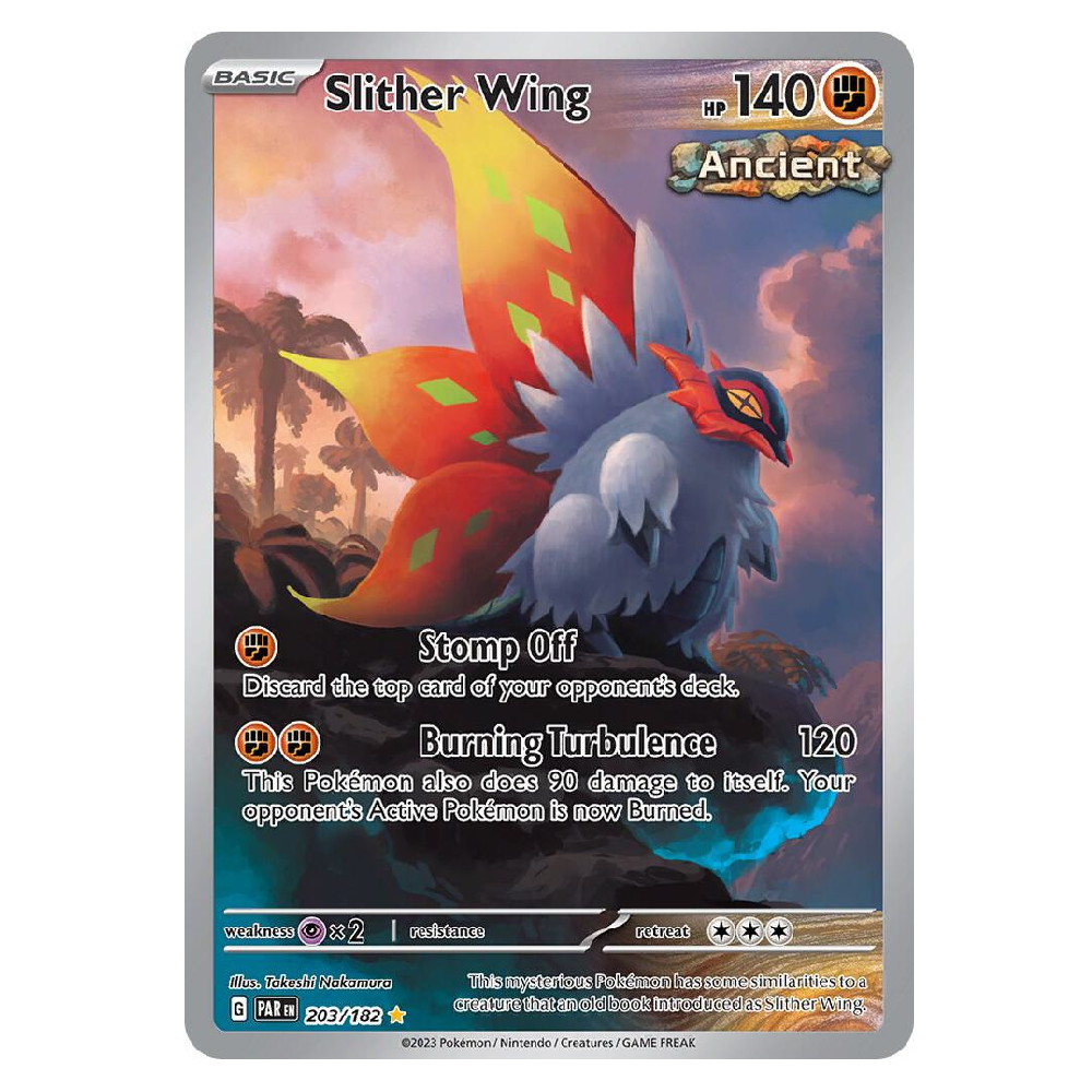 Slither Wing - PAR 203/182 - Illustration Rare - 1st Edition