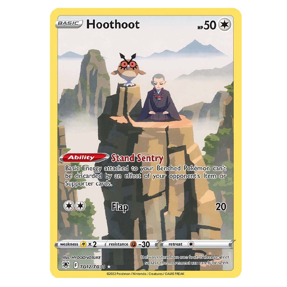 Hoothoot - TG12/TG30 - Ultra Rare - 1st Edition