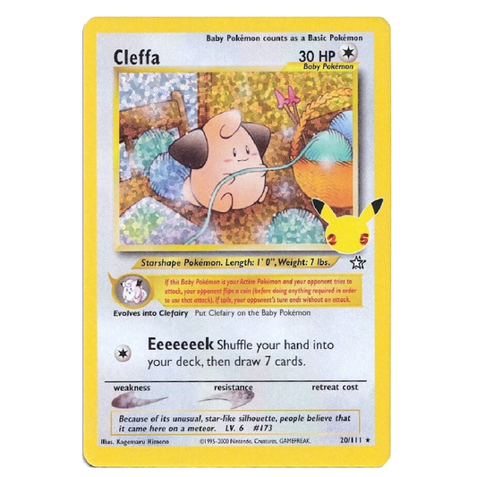 Cleffa - 20/111 - Classic Collection - 1st Edition