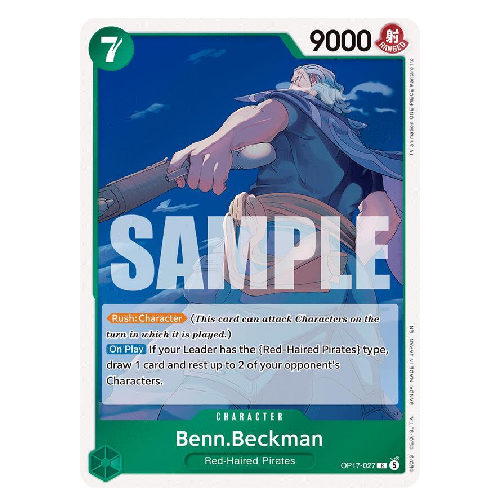 Benn.Beckman - OP17-027 - R - 1st Edition