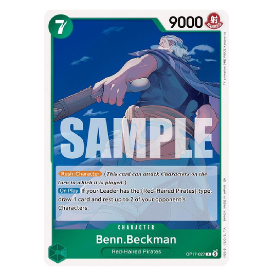 Benn.Beckman - OP17-027 - R - 1st Edition