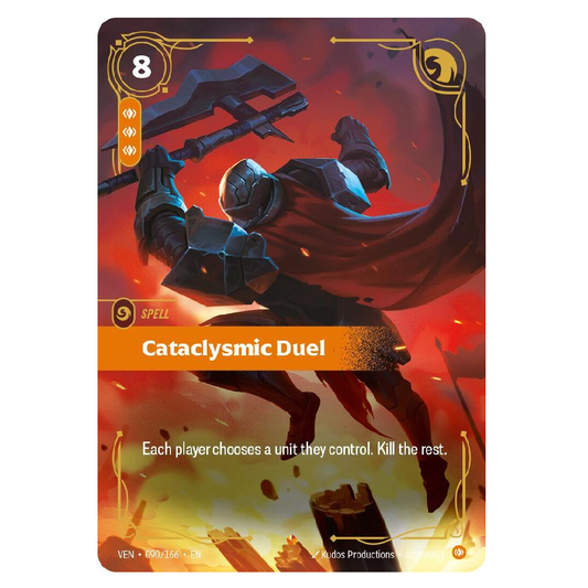 Cataclysmic Duel - VEN 090/166 - Epic - 1st Edition