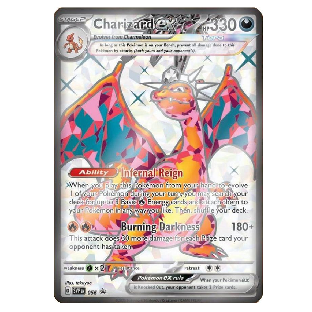 Charizard ex - SVP 056 - Promo - 1st Edition