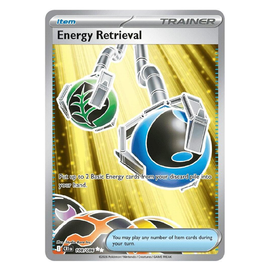 Energy Retrieval - CRI 108/086 - Ultra Rare - 1st Edition