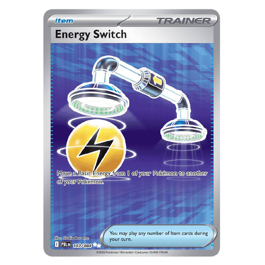Energy Switch - PBL 107/084 - Ultra Rare - 1st Edition
