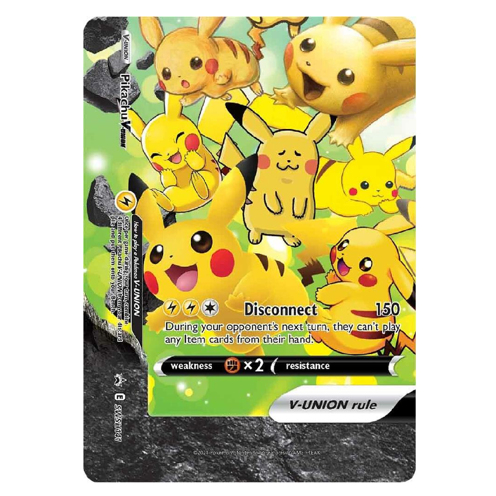 Pikachu V-Union - SWSH141 - Promo - 1st Edition