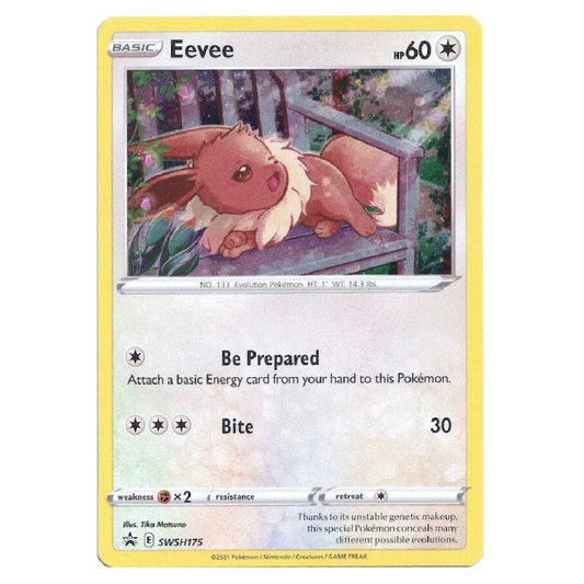 Eevee - SWSH175 - Promo - 1st Edition