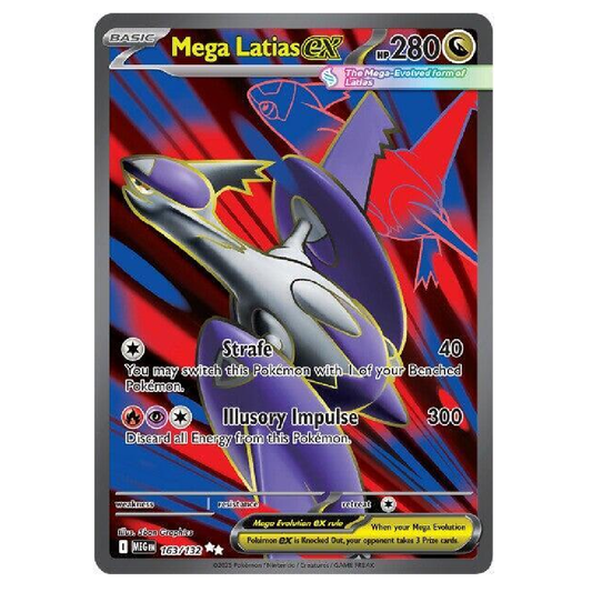 Mega Latias ex - MEG 163/132 - Ultra Rare - 1st Edition