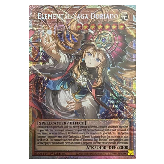 Elemental Saga Doriado (Overframe) - BETB-EN028 - Starlight Rare - 1st Edition