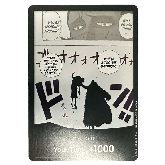 Don!! Card (Black & White) (Special Don!! Card Pack) - OP04 - Don!! - 1st Edition