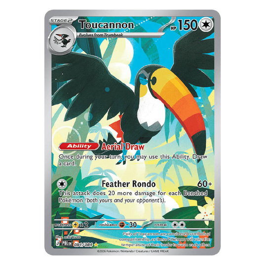 Toucannon - PBL 094/084 - Illustration Rare - 1st Edition