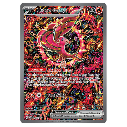 Oricorio ex - MEP 024 - Promo - 1st Edition