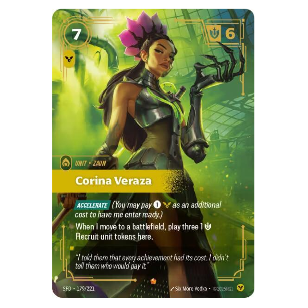 Corina Veraza - SFD 179/221 - Epic - 1st Edition