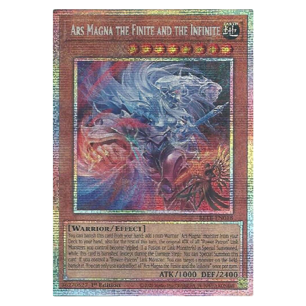 Ars Magna the Finite and the Infinite - BETB-EN018 - Starlight Rare - 1st Edition