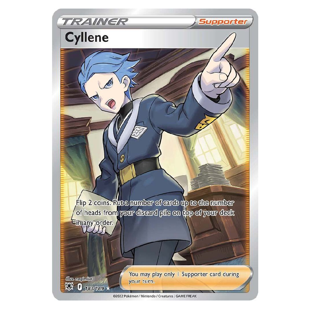 Cyllene (Full Art) - 183/189 - Ultra Rare - 1st Edition