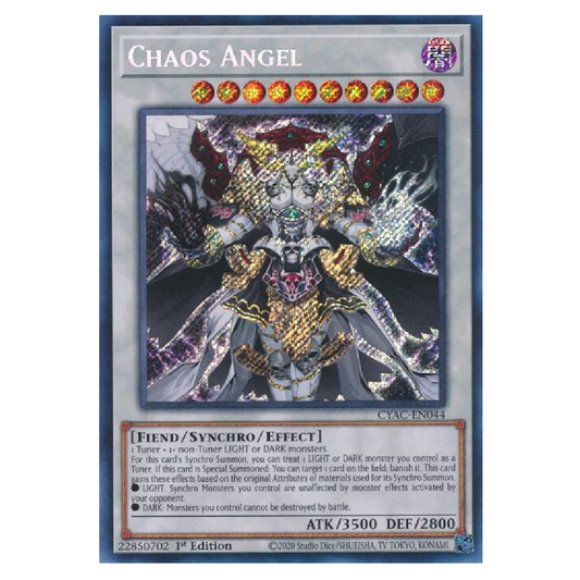 Chaos Angel - CYAC-EN044 - Secret Rare - 1st Edition