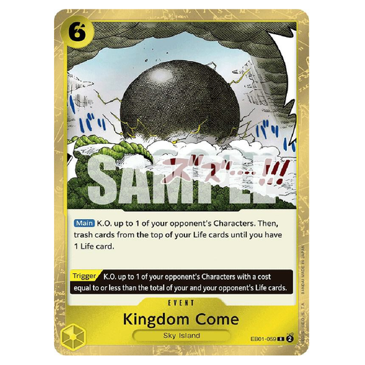 Kingdom Come - EB01-059 - R - 1st Edition