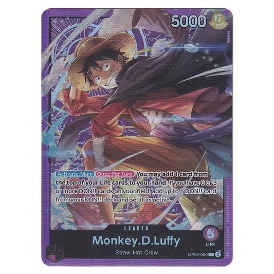 Monkey.D.Luffy (Sound Loader Vol.1) - OP05-060 - L - 1st Edition