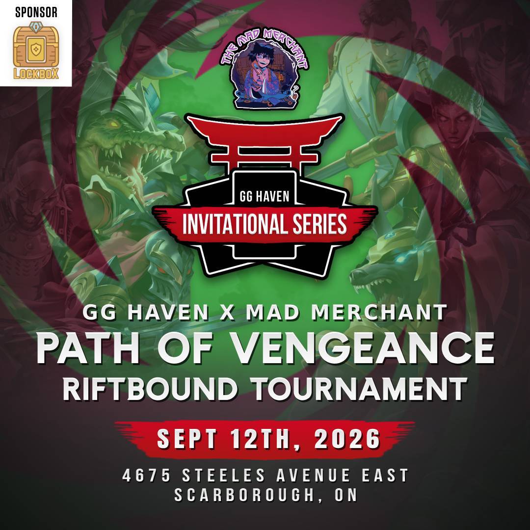 Riftbound - GG Haven X Mad Merchant - Path of Vengeance (Vendetta Case Tournament)