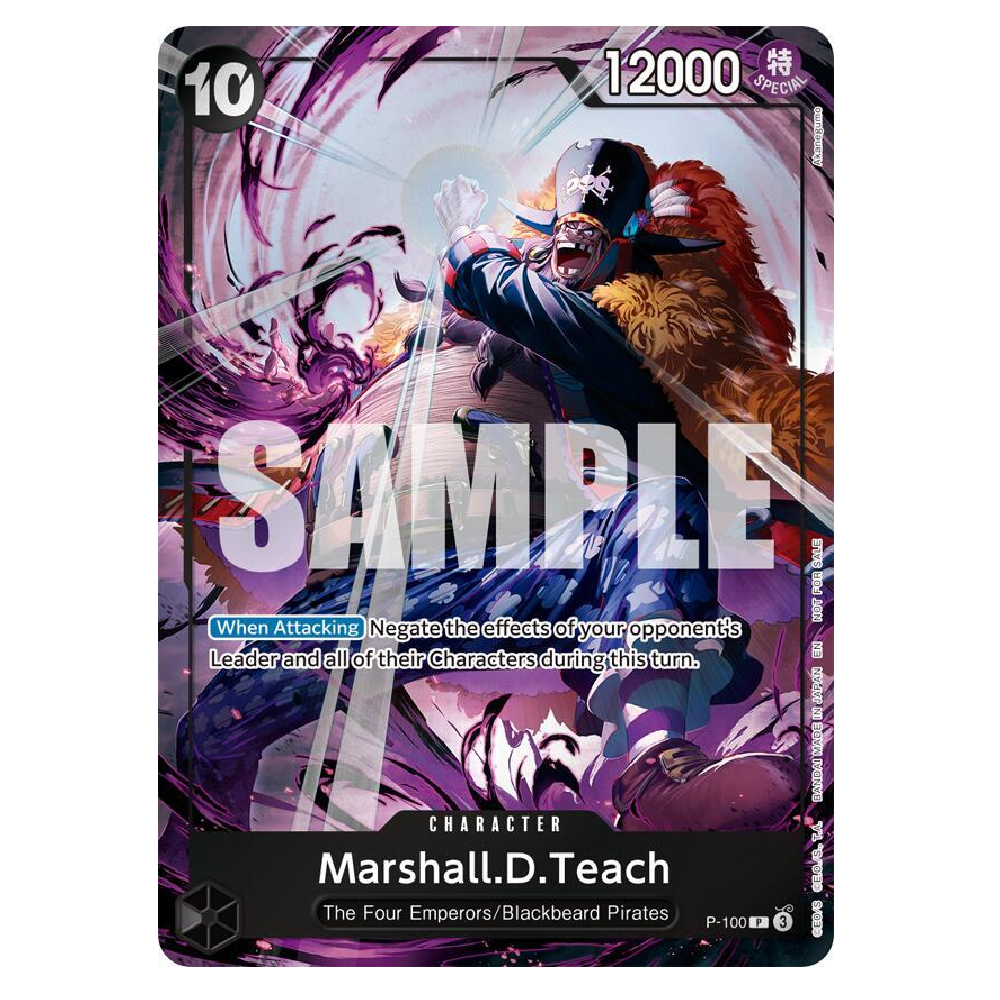 Marshall.D.Teach (Event Pack Vol.8) - P-100 - Promo - 1st Edition