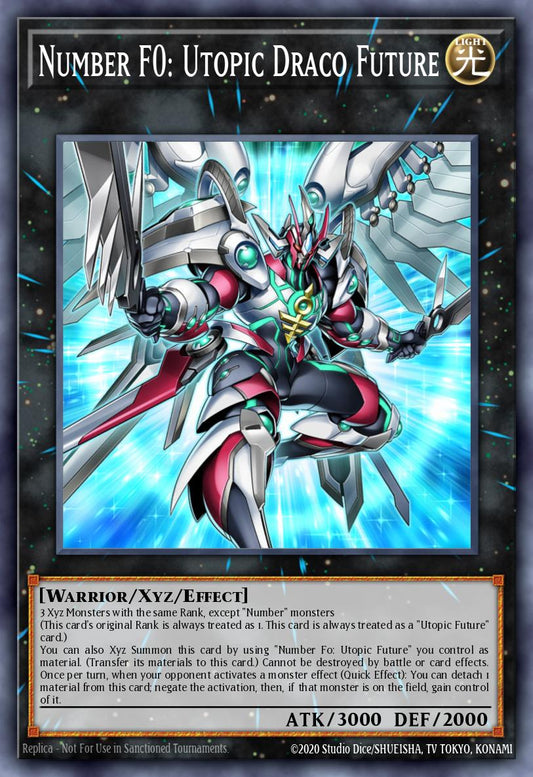 Number F0: Utopic Draco Future - MP24-EN017 - Quarter Century Secret Rare - 1st Edition
