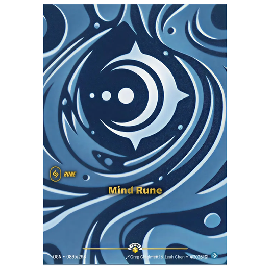 Mind Rune - OGN 089b/298 - Promo - 1st Edition