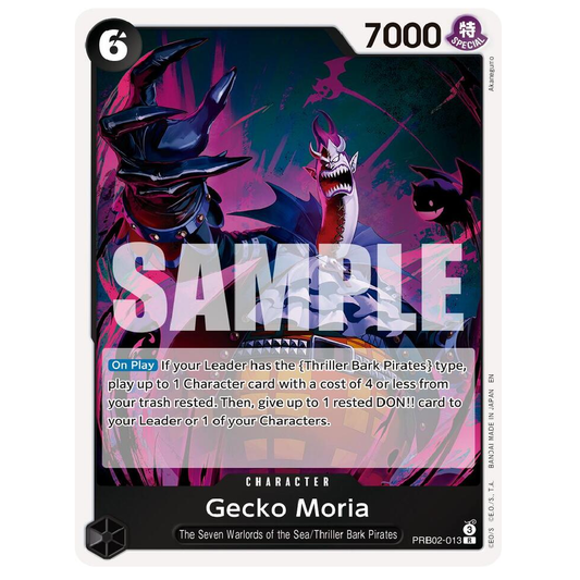 Gecko Moria - PRB02-013 - Rare - 1st Edition