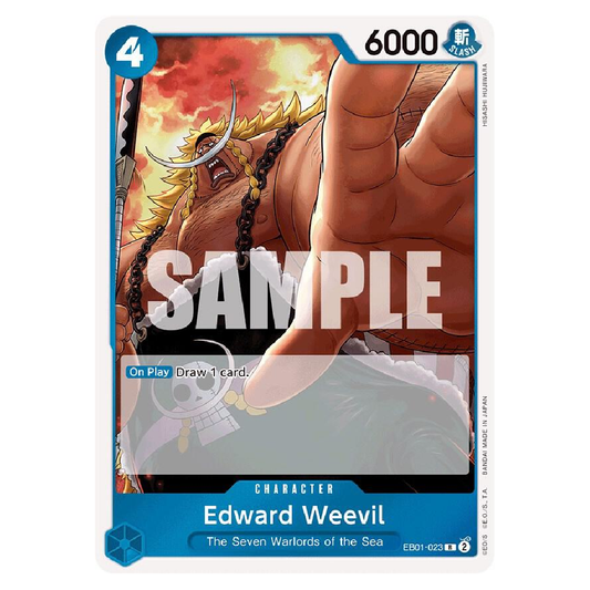 Edward Weevil - EB01-023 - R - 1st Edition