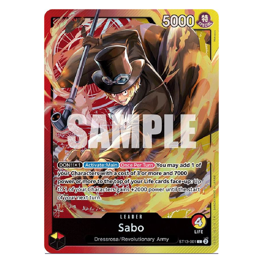 Sabo (001)  - ST13-001 - L - 1st Edition