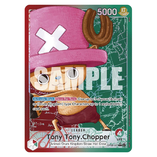 Tony Tony.Chopper (Parallel) - OP08-001 - L - 1st Edition