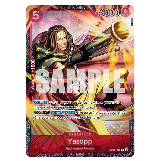 Yasopp (Championship 25-26 Offline Regionals Season 2) - OP09-013 - R - 1st Edition