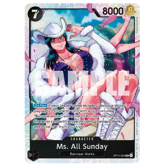 Ms. All Sunday - OP14-084 - SR - 1st Edition