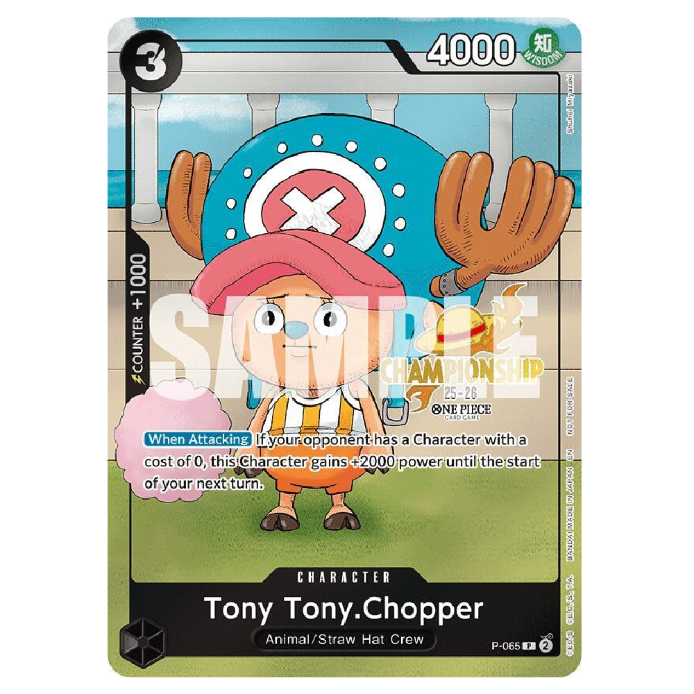Tony Tony.Chopper (CS 25-26 Event Pack) - P-065 - Promo - 1st Edition