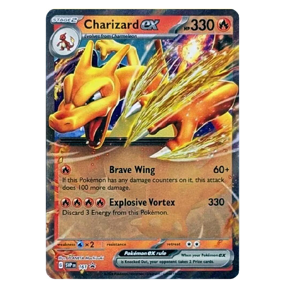 Charizard ex - SVP 161 - Promo - 1st